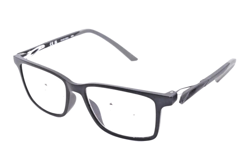 NIKE 7145 001 MATTE BLACK GREY EYEGLASSES 54-16-140 AUTHENTIC RX FRAME